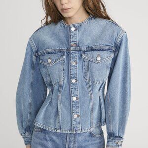 Frame Denim Nipped Collarless Jacket - never opened
